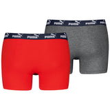Puma Elements Mens Basic Boxers - 2-Pack