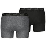 Puma Elements Mens Basic Boxers - 2-Pack