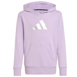 adidas Jr Girls GLAM Hoodie Purple