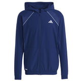 adidas Mens TECH APP FZ HOOD Blue