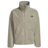adidas Mens CT FLEECE FZ Green