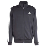 adidas Mens 3S FL TT TrackSuit Black