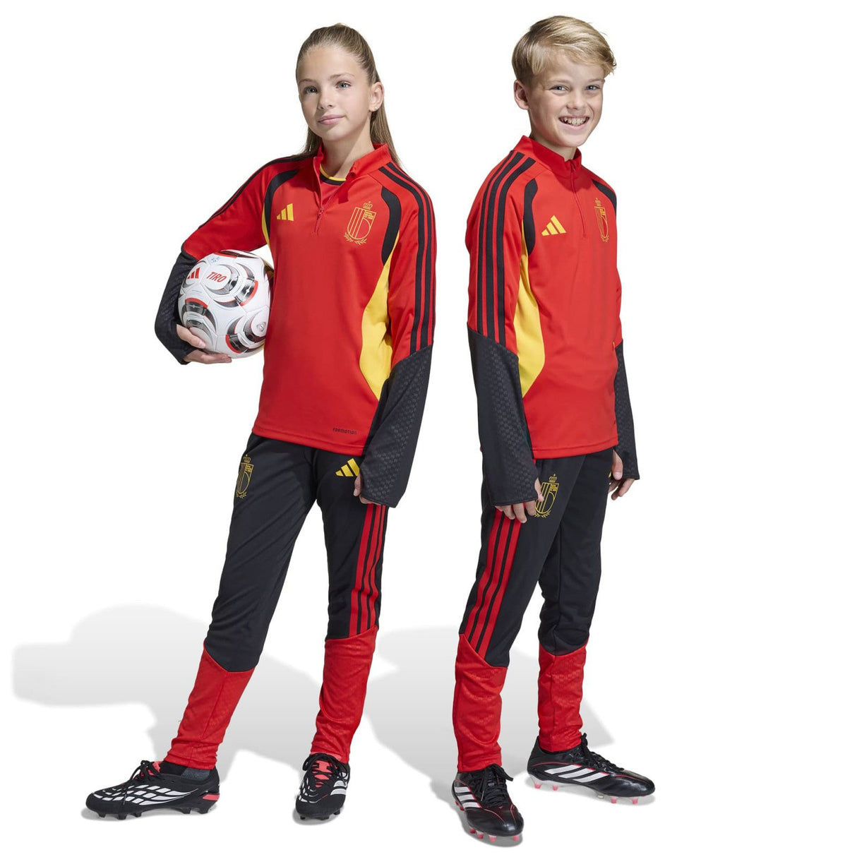 adidas Belgium WC26 Kids Train Pant Blk