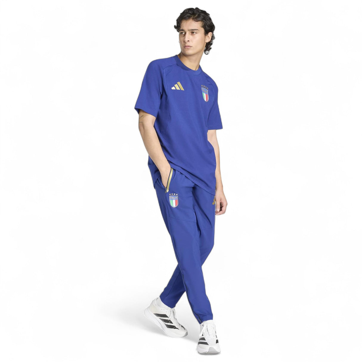 adidas Italy WC26 TT Pant Blue
