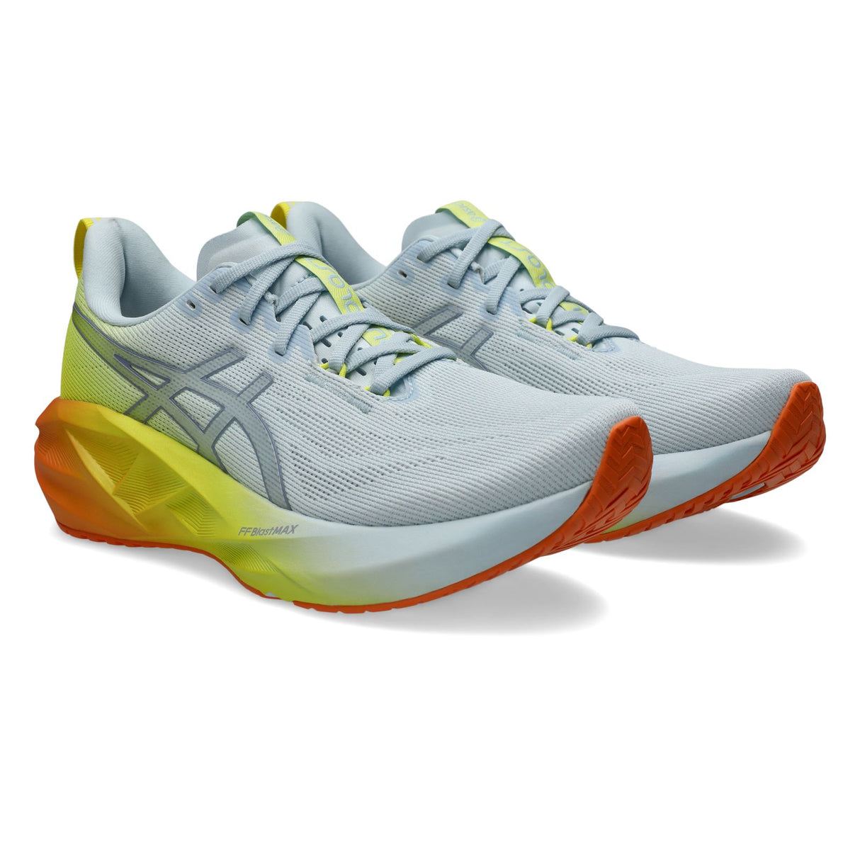 Asics Mens NOVABLAST 5 Sky/Lemon Spark