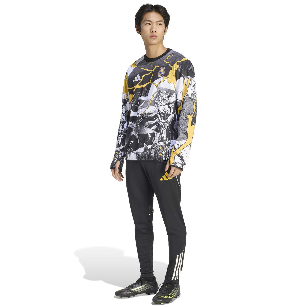 adidas Real 25 PM Crew Top White