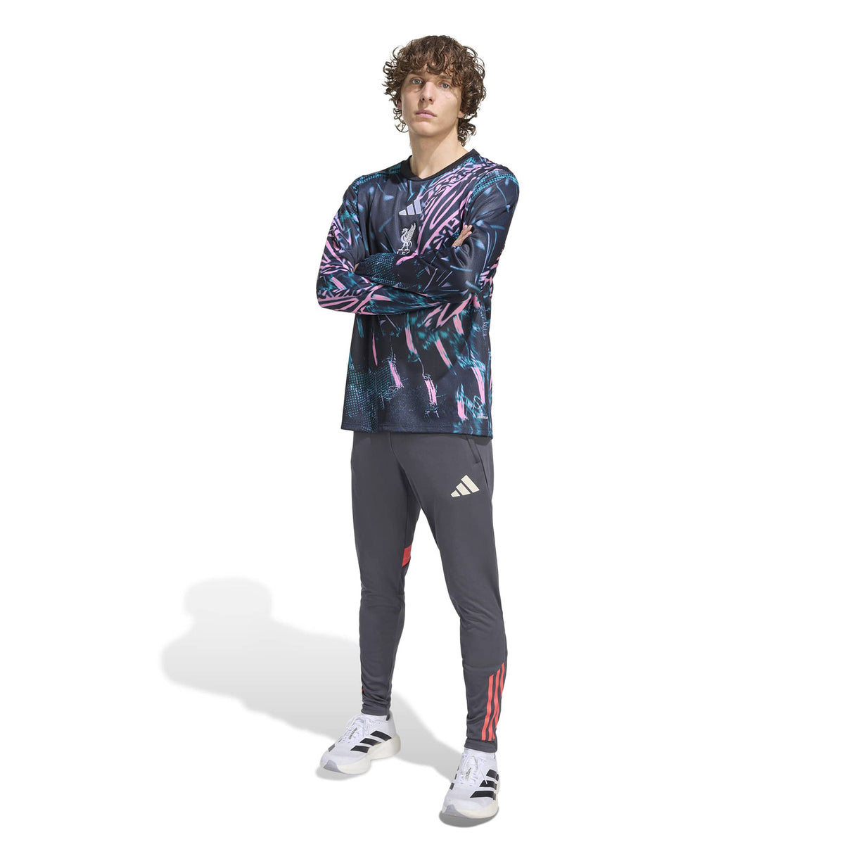 adidas LFC 25 PM Crew Top Black