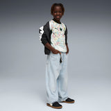 PUMA GHANA WC26 KIDS HOME JERSEY WHITE
