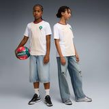 PUMA MOROCCO WC26 KIDS AWAY JERSEY WHITE