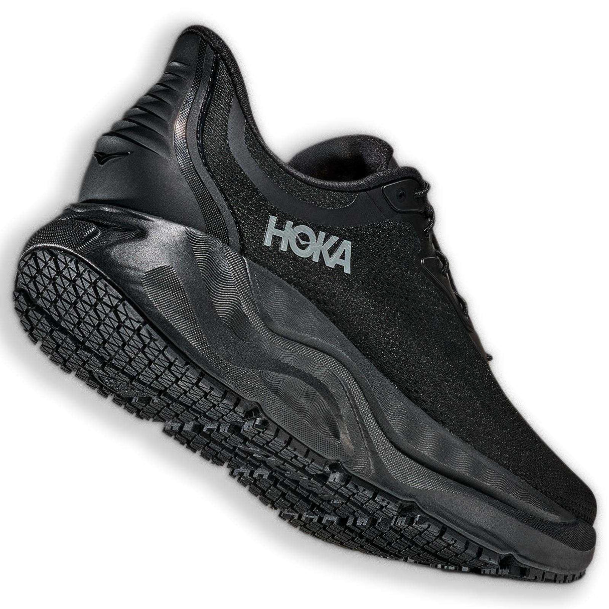 HOKA ARAHI SLIP RESISTANT MENS BLACK