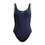 SPEEDO TEXTURE BOUND SCOOP ONE PIECE NVY