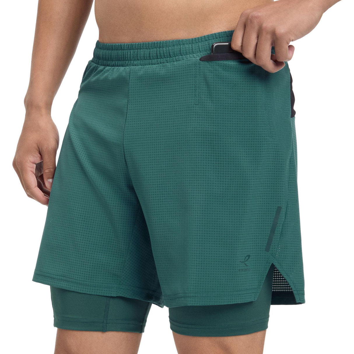 ENERGETICS M Stevo Sht 2in1 GREEN