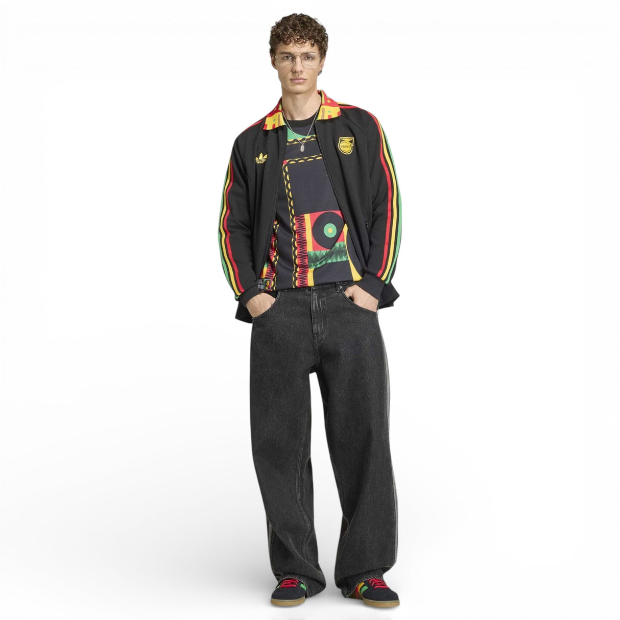 adidas Jamaica WC26 OG Anthem Jacket Blk