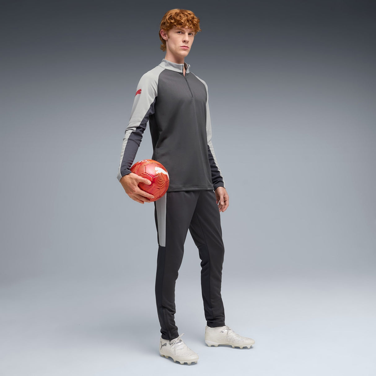 Puma IndividualLIGA Football Mens Half-Zip Training Top