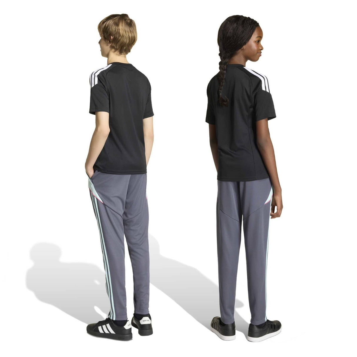 adidas Boys Messi Pants Grey