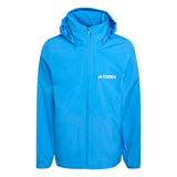 adidas Mens MT ESS 2L Jacket Blue