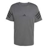 adidas Mens FI 3S Tee Grey