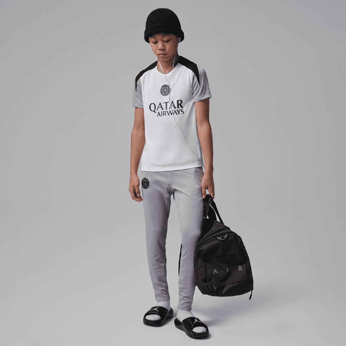 Nike PSG 25 Kids Strike Tee White