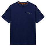 Napapijri Mens S-FLINT BPLOGO Tee Navy