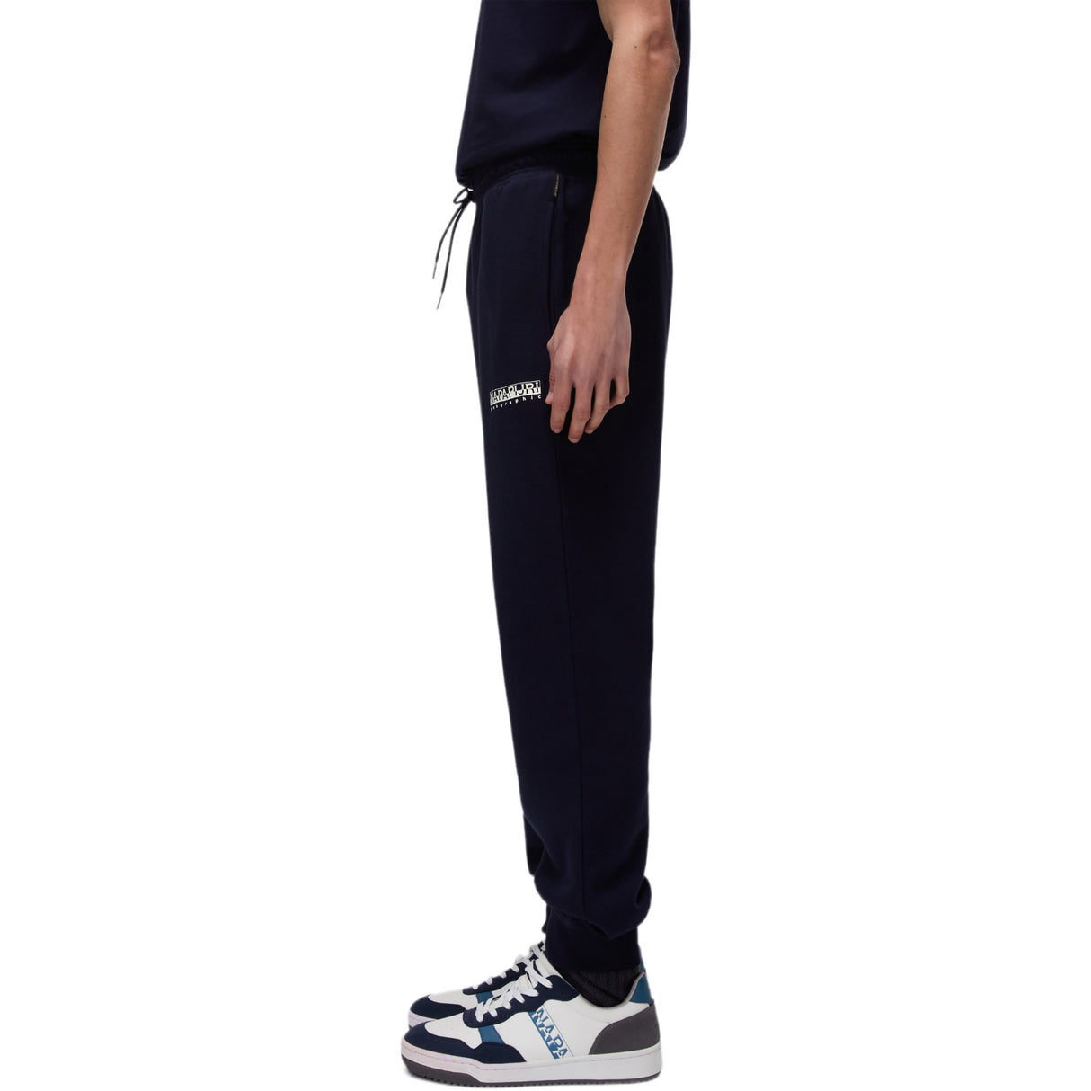 Napapijri Mens M-GORI Fleece Pants Navy