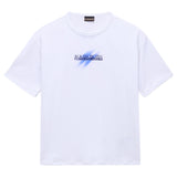 Napapijri Kids S-OESTE Graphic Tee White