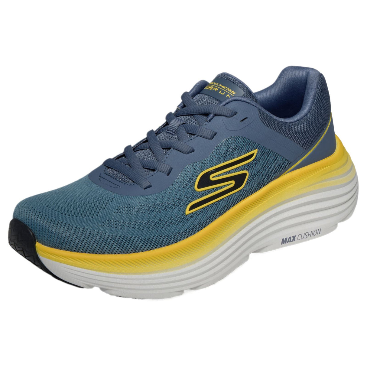 Skechers MAX CUSHION ENDEAVOUR Mens Blue