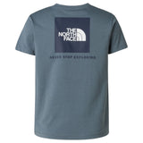 TNF TEEN Boy BOX NSE REGULAR SS Tee Grey