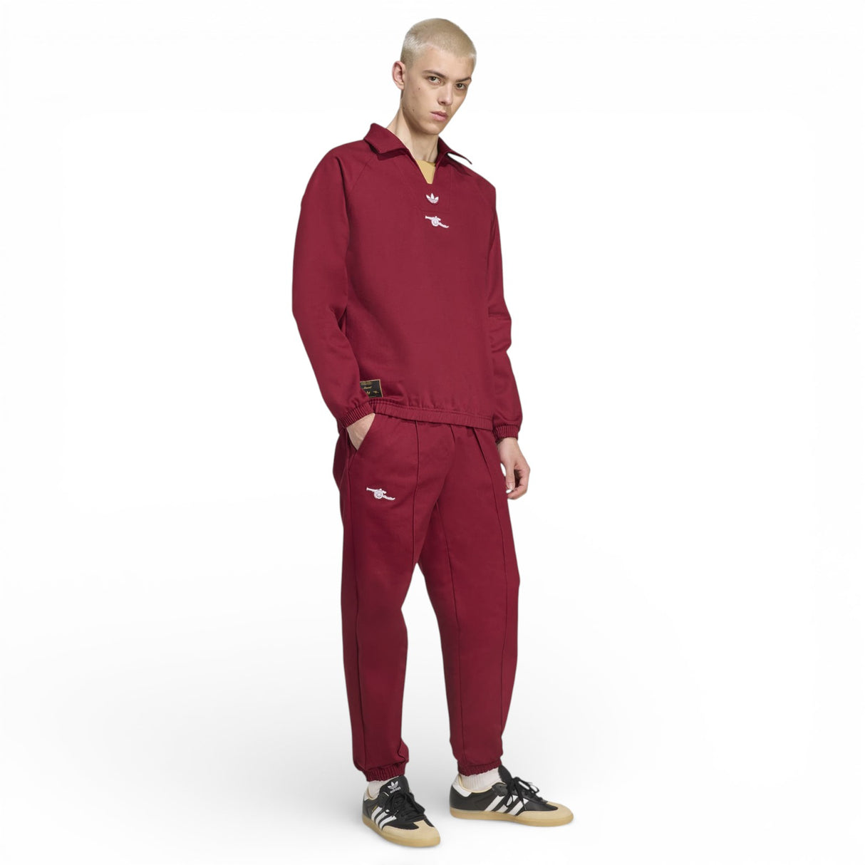 adidas Arsenal Football Terrace Icons Adult Drill Sweatshirt