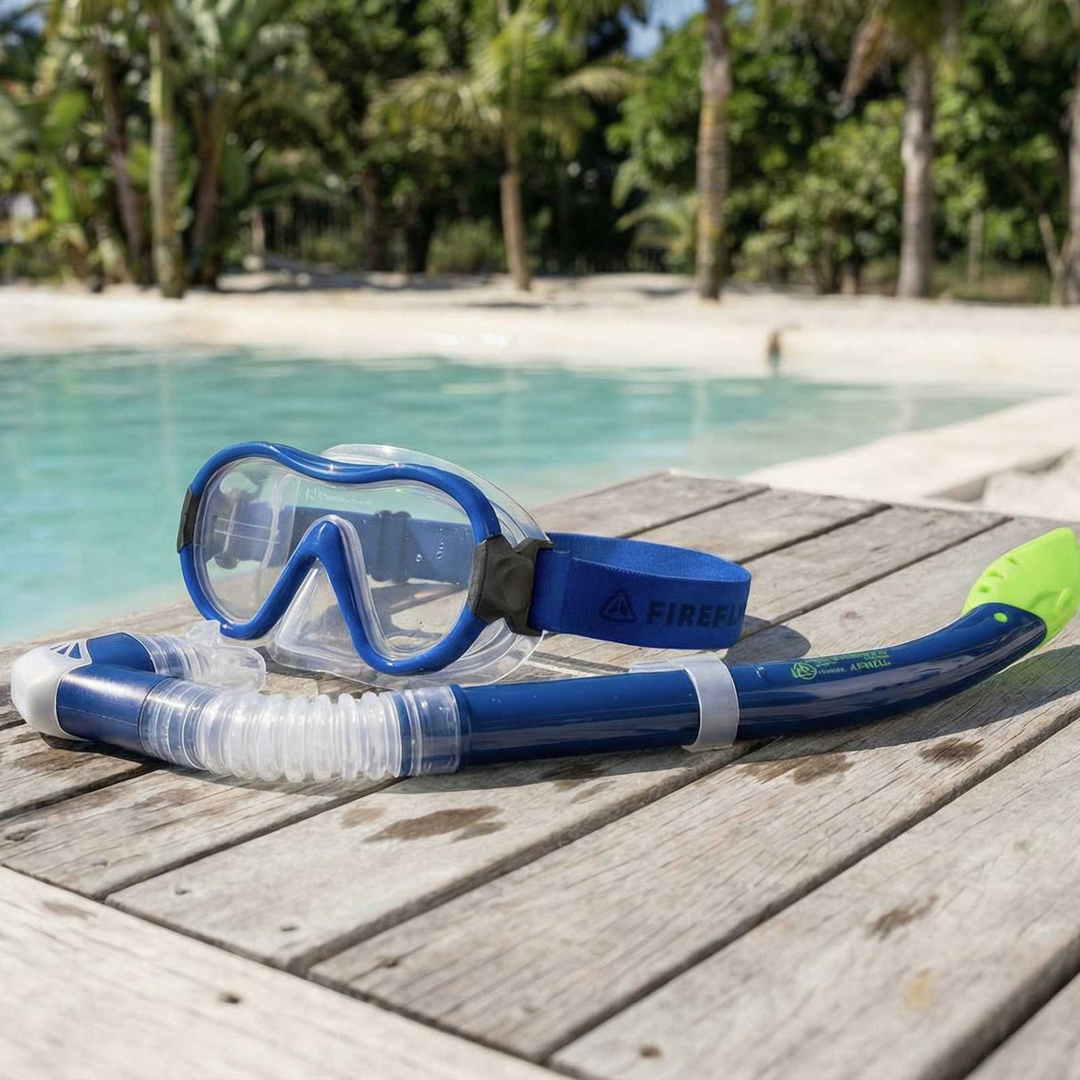 FIREFLY ST5 IIC Snorkeling Set BLUE