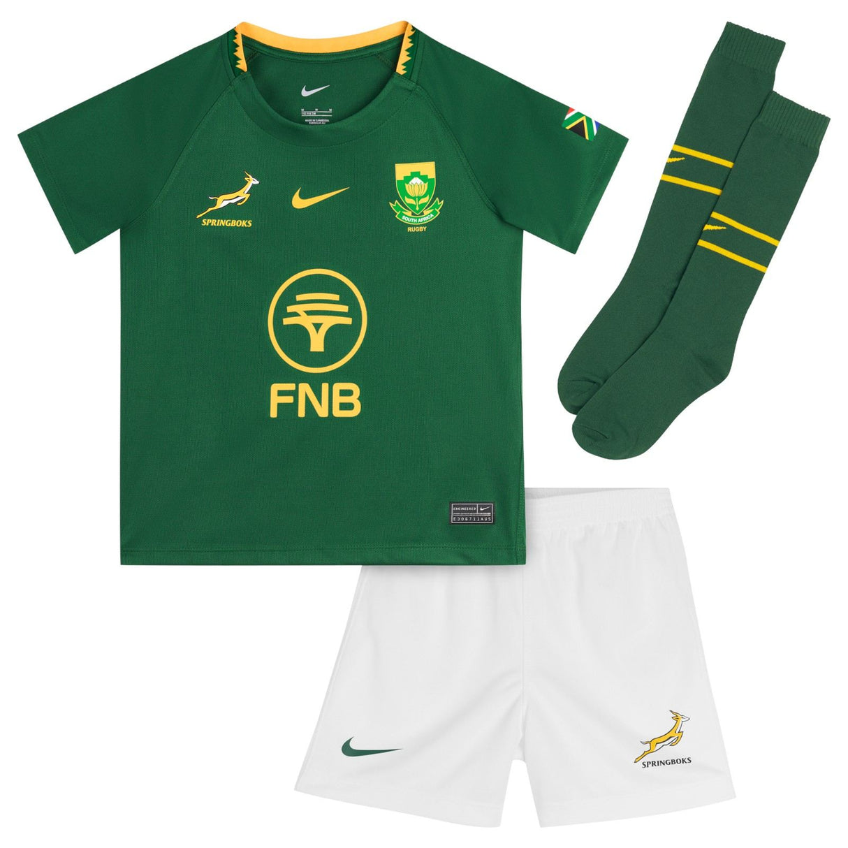 NIKE SPRINGBOKS KIDS KIT HOME Green
