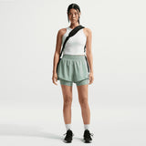 NIKE ONE DF HR 3IN 2N1 SHORT WMS Green