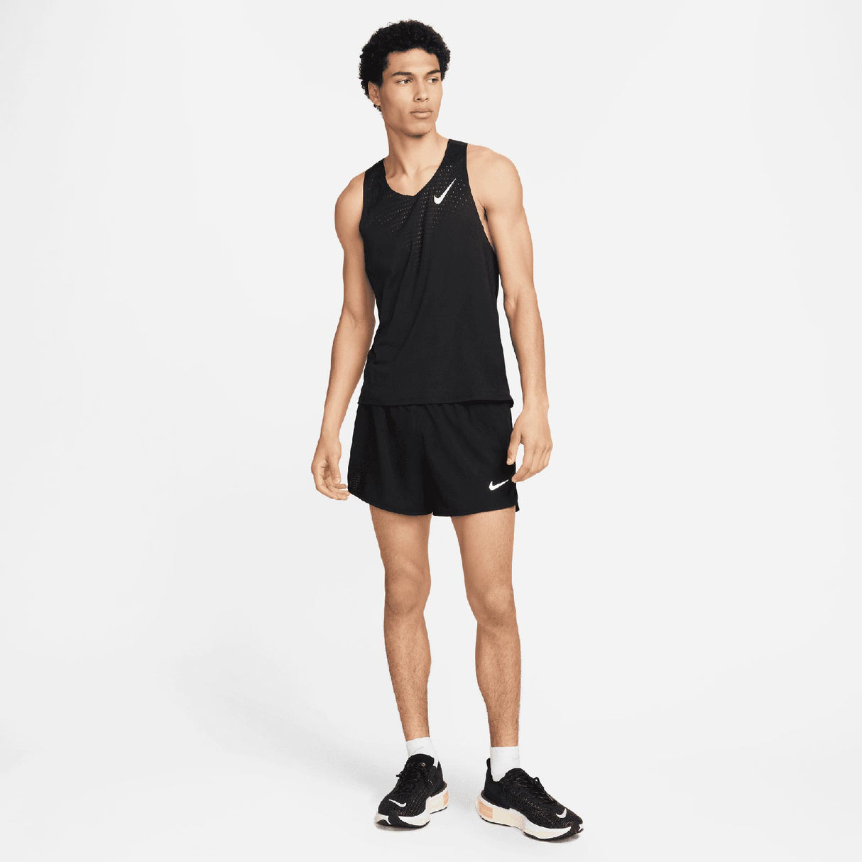 Nike Mens DFADV AROSWFT SINGLET Black