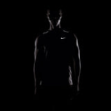 Nike Mens DF MILER TANK TOP Blue