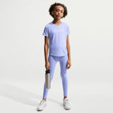 NIKE GIRLS DF ONE STD SS TOP HBR Purple