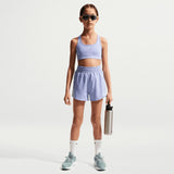 NIKE GIRLS DF ONE WVN HR SHORT Purple