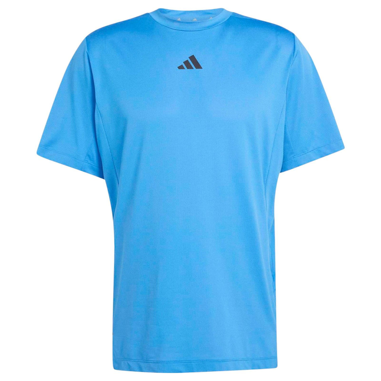 adidas Mens D4T ESS T Shirt Blue