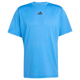 adidas Mens D4T ESS T Shirt Blue