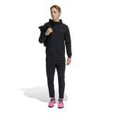 adidas Mens D4T Hybrid FZ Hoodie Black