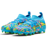 Puma Kids Future 9 Match Lvl Up FG Blue