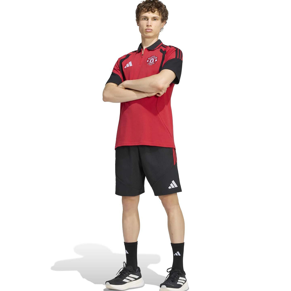 adidas MUFC 26 Polo Shirt Red