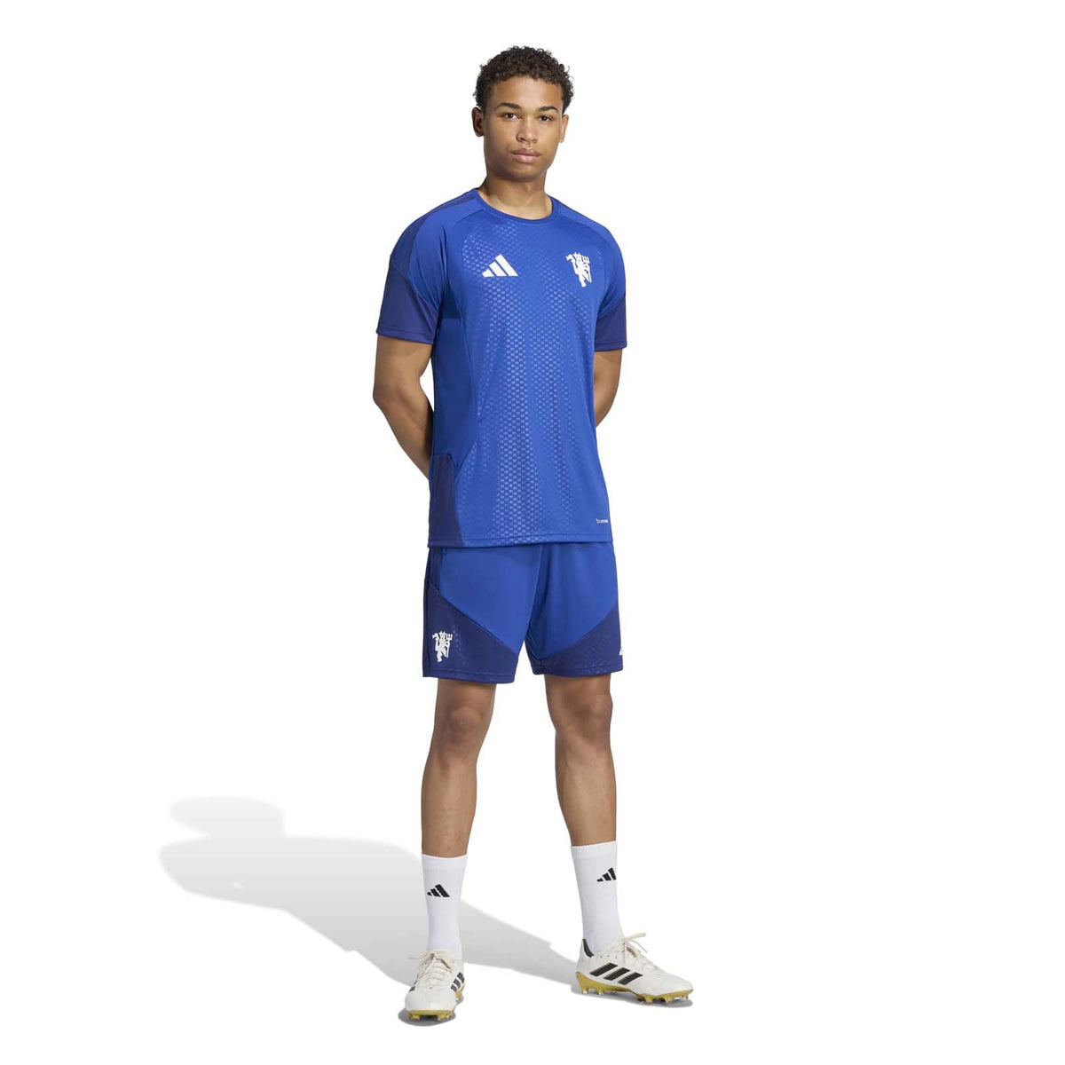 adidas MUFC 26 EU Training Shorts Blue