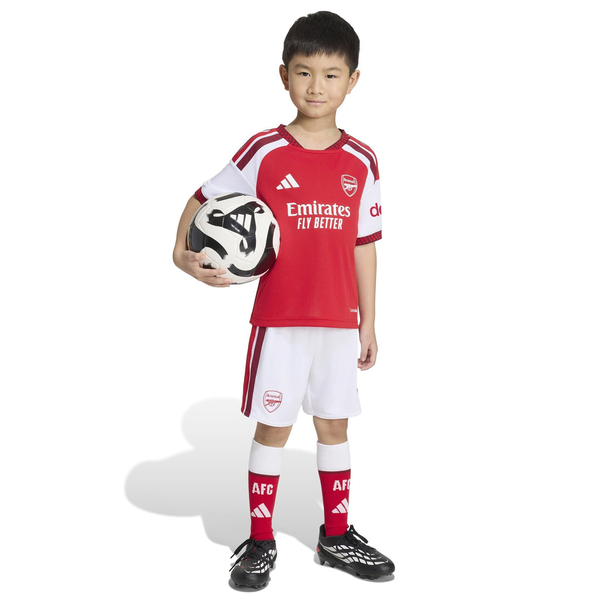 adidas AFC 26 Kids Home Kit Red
