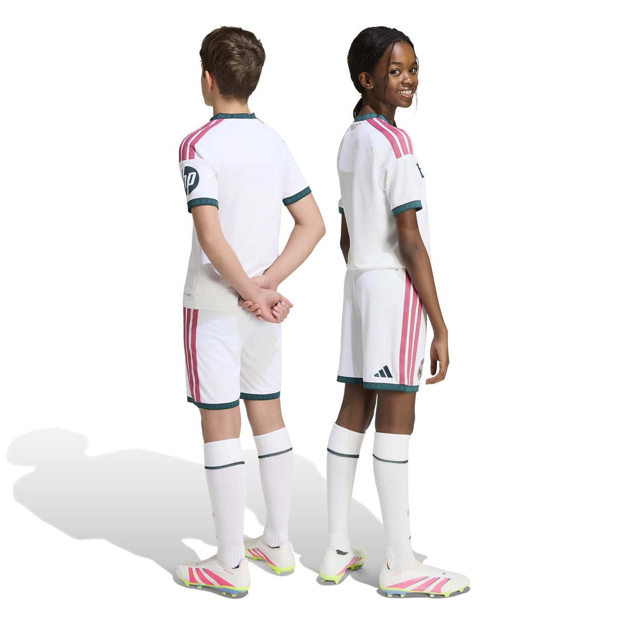 adidas Real Madrid 26 Kids Home Short Wh