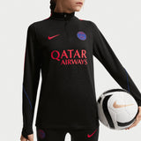 Nike PSG 26 Kids Strike Drill Top Black