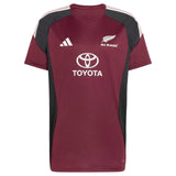 adidas All Blacks Performance Tee Maroon
