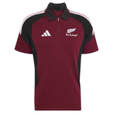 adidas All Blacks Training Polo Maroon