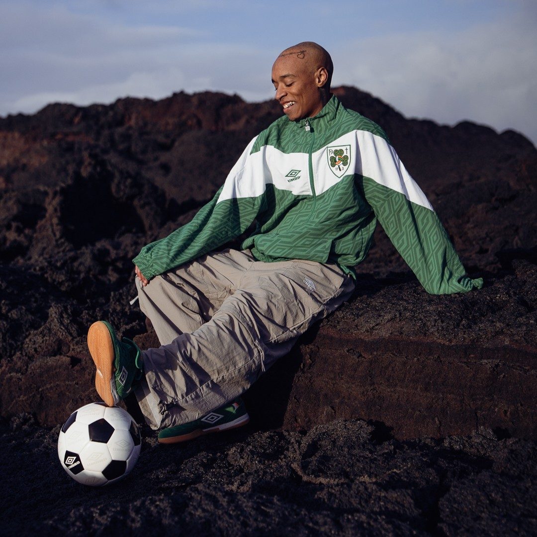 Umbro 17-3 2026 Adults Full-Zip Ireland Football Track Jacket