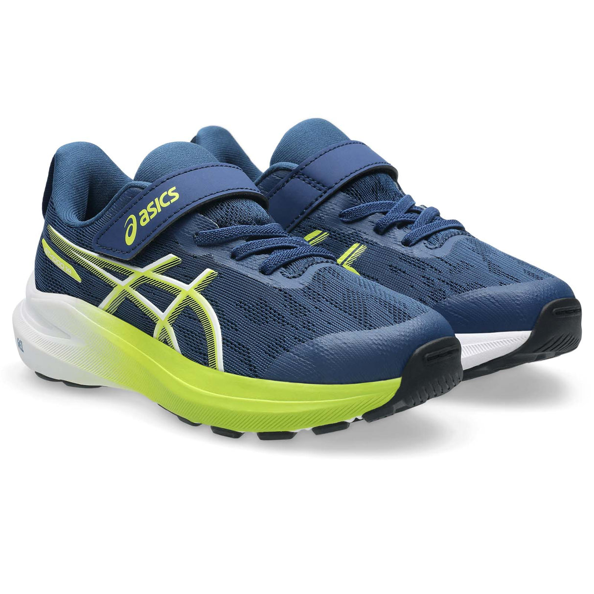 Asics GT 1000 14 PS Jr Boys Blue/Lime