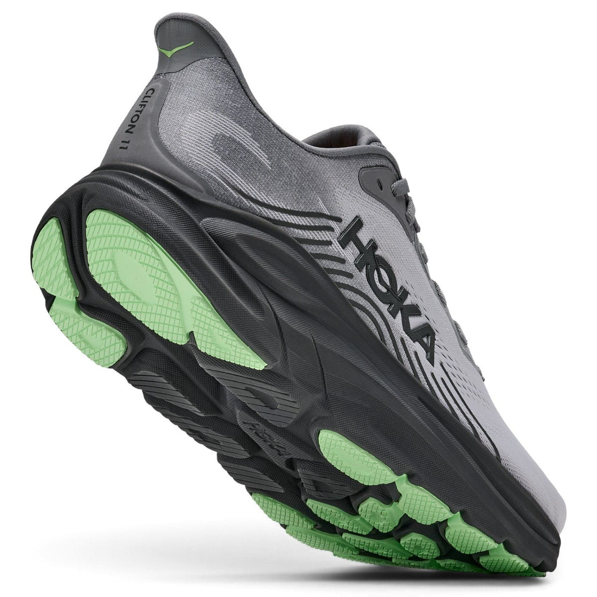 Hoka Clifton 11 Mens Grey Stardust