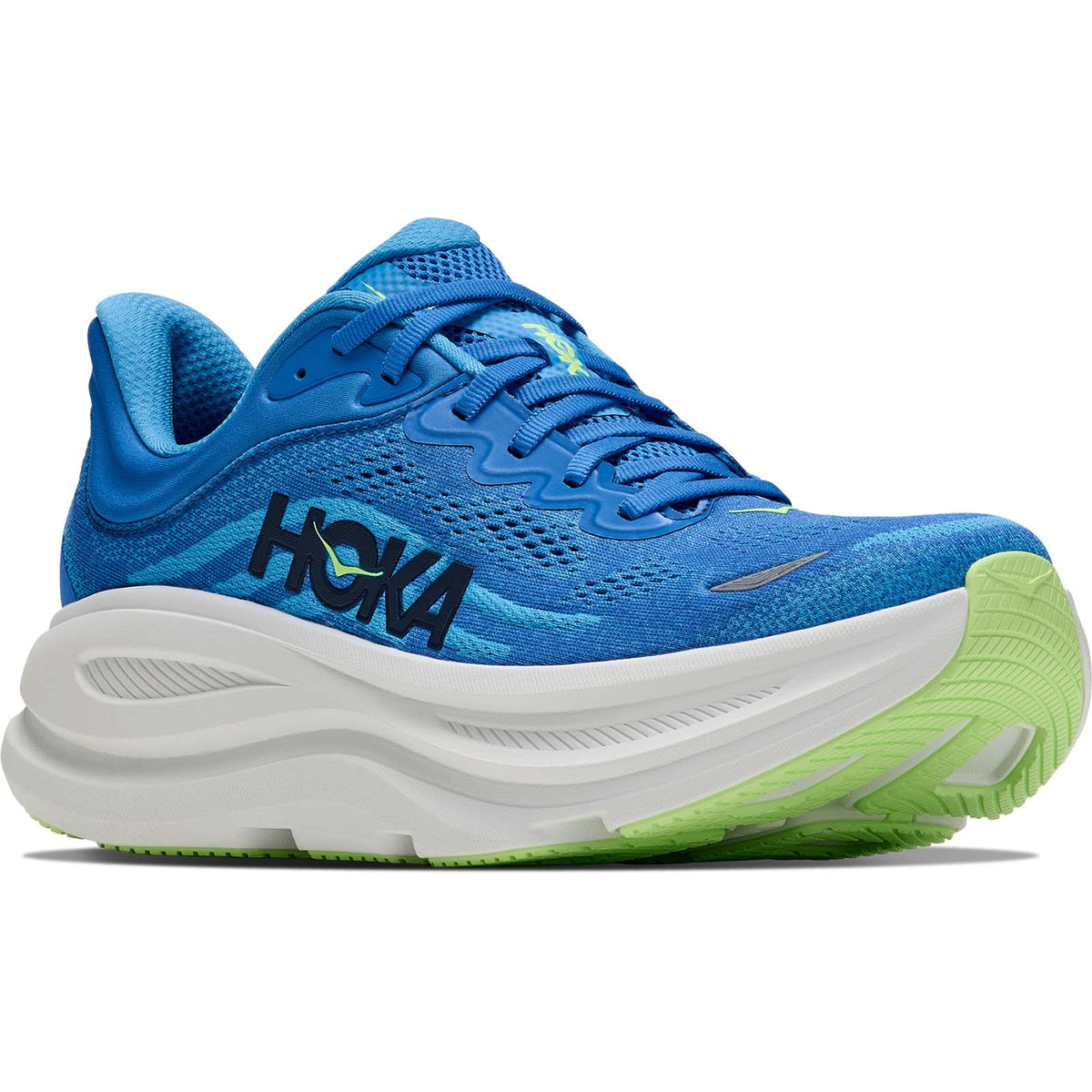Hoka Bondi 9 Mens Blue Soft Cobalt